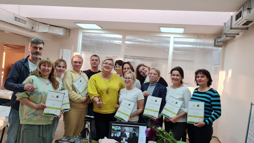 Группа выпускников и слушателей программ Института кинезиологии и психологии